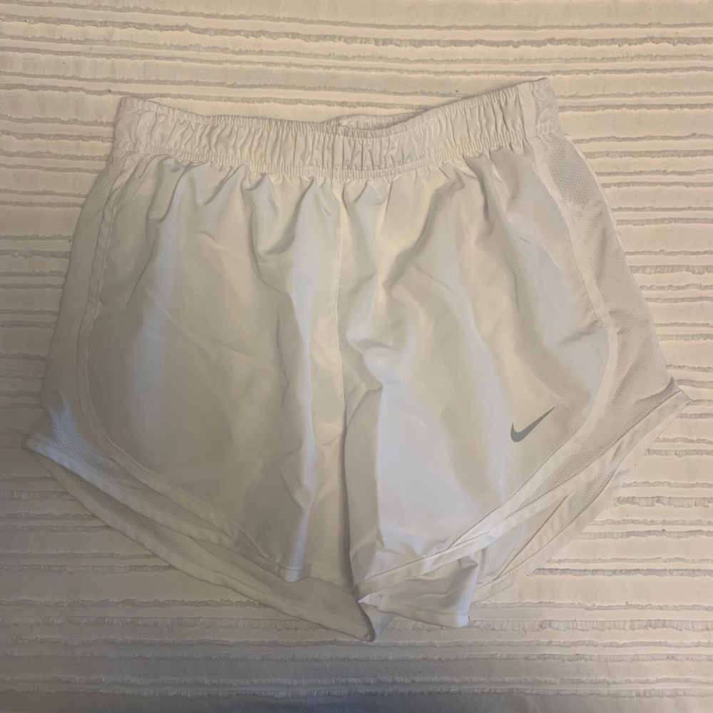 White Nike Shorts